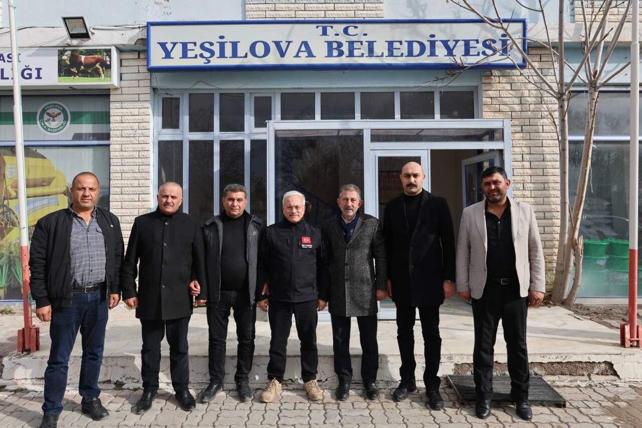 Aksaray Valisi  Mehmet Ali Kumbuzoğlu, Yeşilova Belediyesine gerçekleştirdiği ziyaret kapsamında