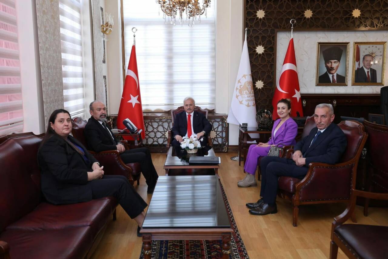 Aksaray Valisi Mehmet Ali Kumbuzoğlu, CHP Aksaray İl Başkanı Bilal