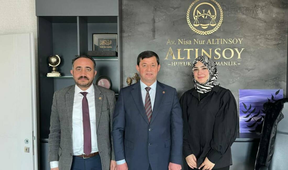 Aksaray Baro Başkanı Av. Erçin Mevlüt Düzgün ve Başkan Yardımcısı