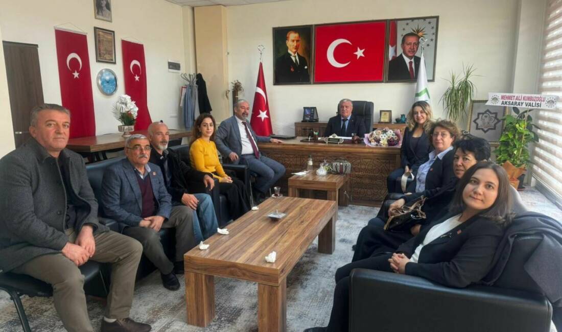 CHP Aksaray İl Teşkilatı saha çalışmaları kapsamında Engelli Koordinasyon Merkezi