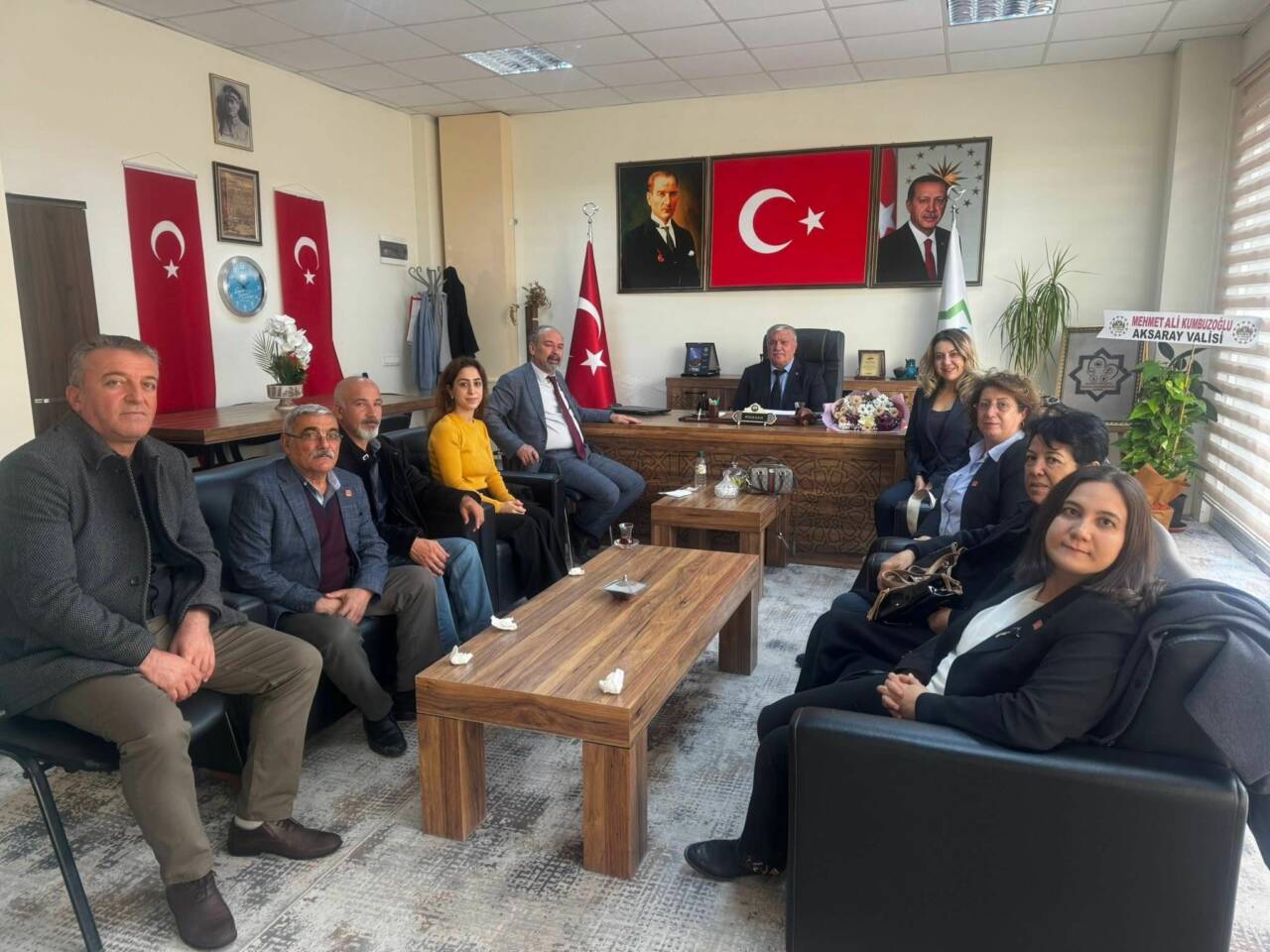 CHP Aksaray İl Teşkilatı saha çalışmaları kapsamında Engelli Koordinasyon Merkezi