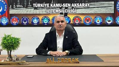 Kamusen Aksaray İl Başkanı Ali Toprak, sosyal medya hesabından yaptığı