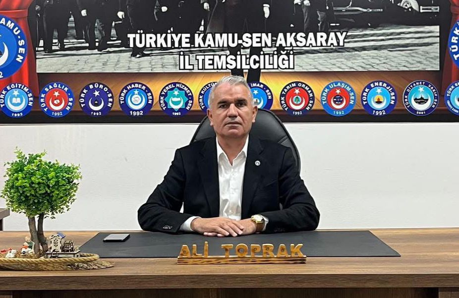 Kamusen Aksaray İl Başkanı Ali Toprak, sosyal medya hesabından yaptığı