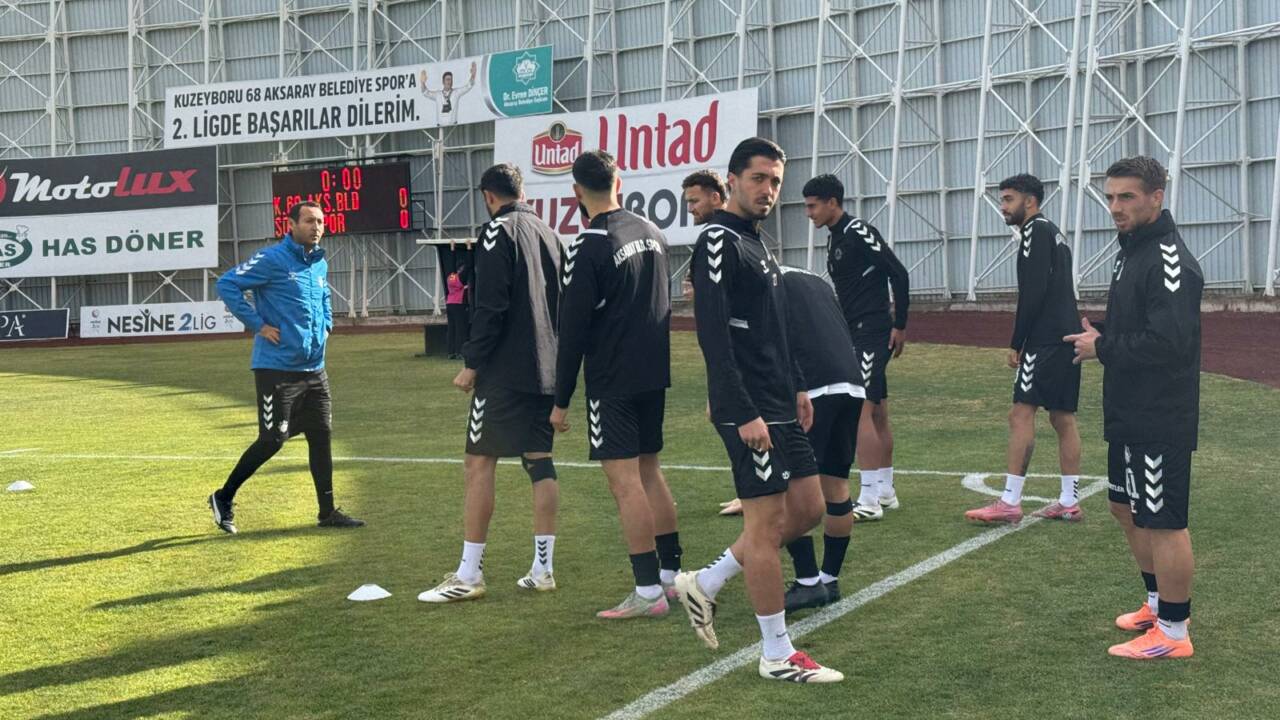 Türkiye 2. Lig Kırmızı Grup’ta mücadele eden Kuzeyboru 68 Aksarayspor,