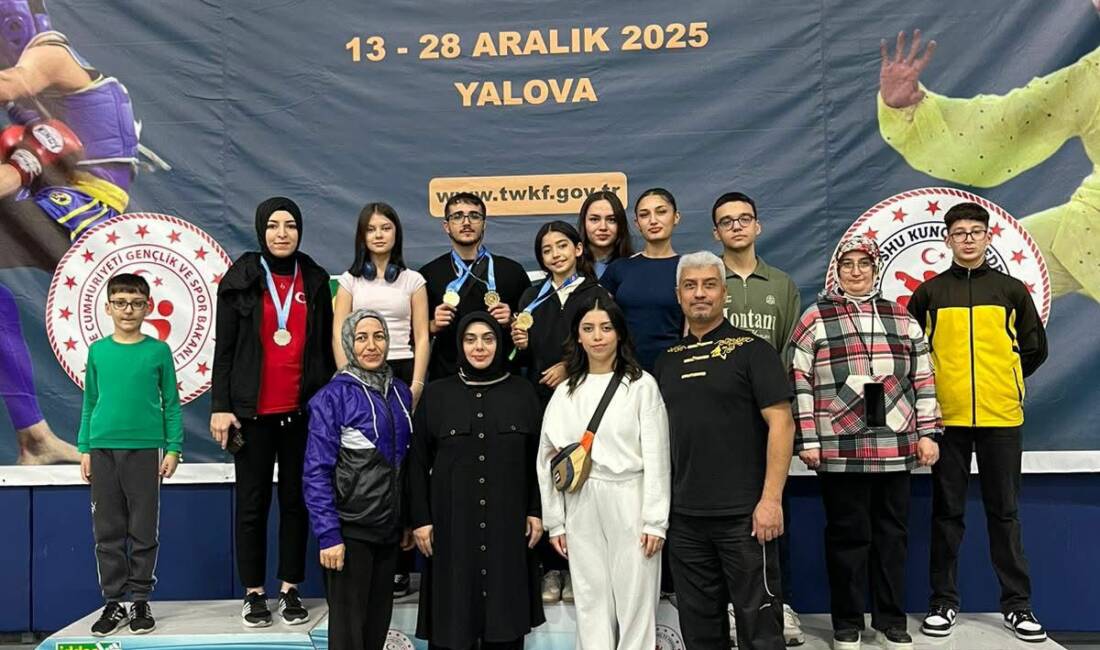Yalova’da 54 ilden 2 bin 375 sporcunun katıldığı Türkiye Wushu