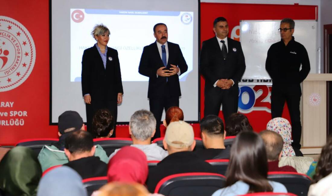 Aksaray Gençlik ve Spor İl Müdürü Aslan Yıldız, Türkiye Yüzme