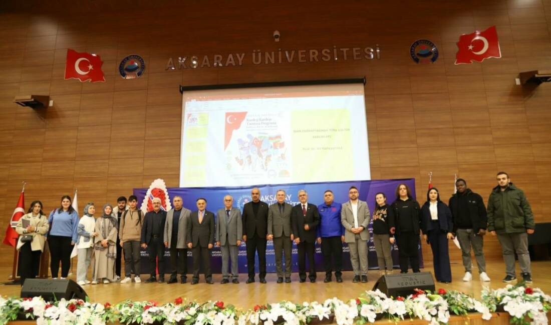 Yeşil Doğa Derneği tarafından Aksaray Üniversitesi Konferans Salonu’nda düzenlenen Kardeşi