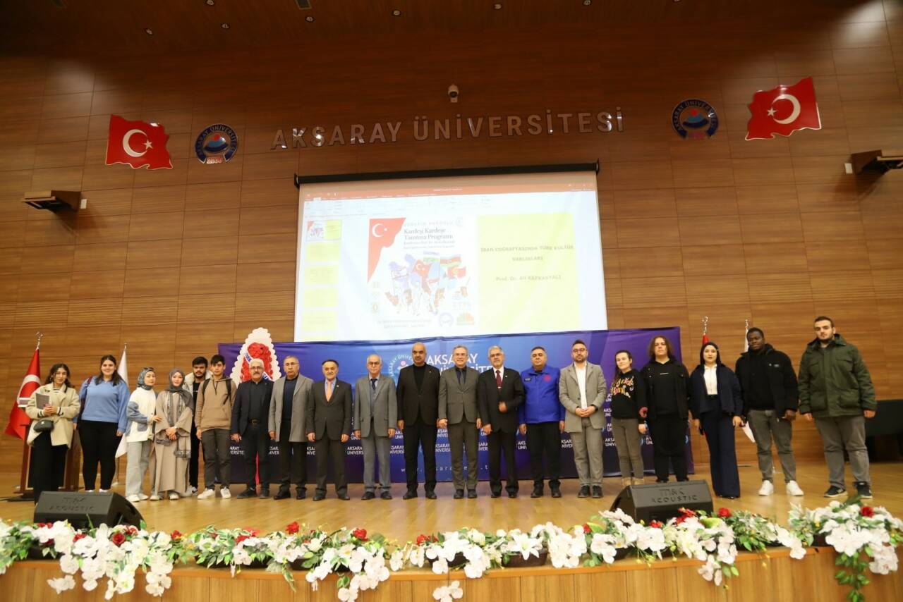 Yeşil Doğa Derneği tarafından Aksaray Üniversitesi Konferans Salonu’nda düzenlenen Kardeşi