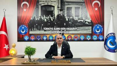 Türkiye Kamu-Sen Aksaray İl Temsilcisi Ali Toprak, MEB bütçesi görüşmeleri