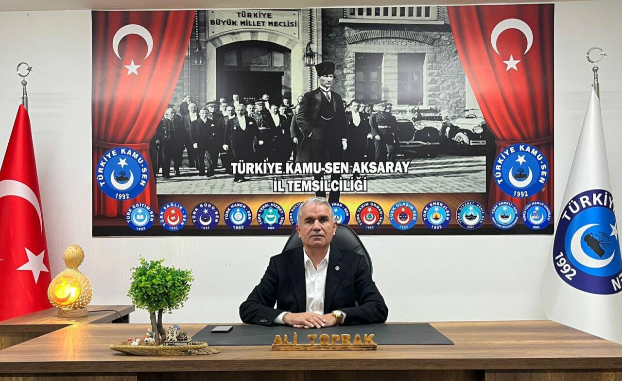 Türkiye Kamu-Sen Aksaray İl Temsilcisi Ali Toprak, MEB bütçesi görüşmeleri