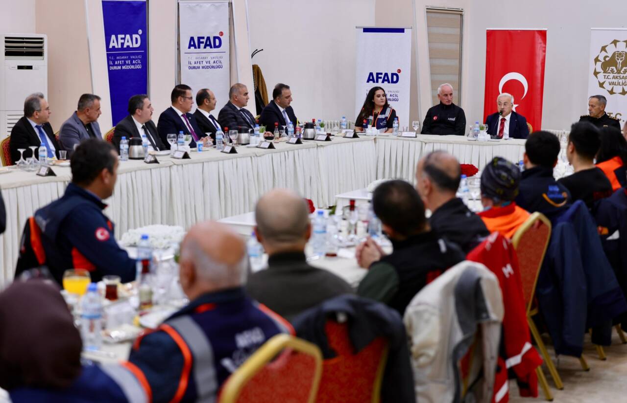 Aksaray’da AFAD’ın 16. kuruluş yıl dönümü programı Ulu Irmak Uygulama