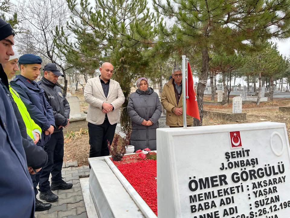 Ağaçören Kaymakamlığı, şehit J. Onb. Ömer Görgülü’nün şehadet yıl dönümünde