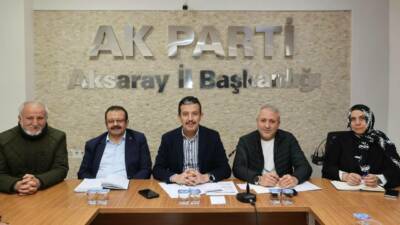 AK Parti Aksaray Teşkilatı Haftalık Olağan İl Yürütme Kurulu Toplantısı,