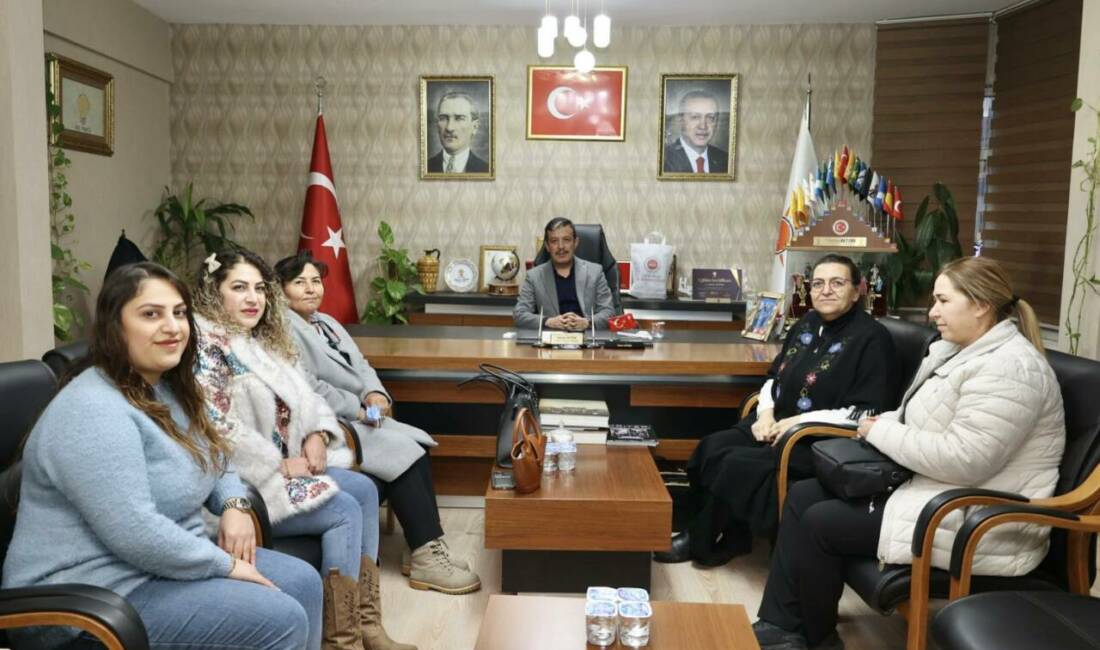 AK Parti Aksaray İl Başkanlığı, kadın girişimcilerin anlamlı ziyaretine ev