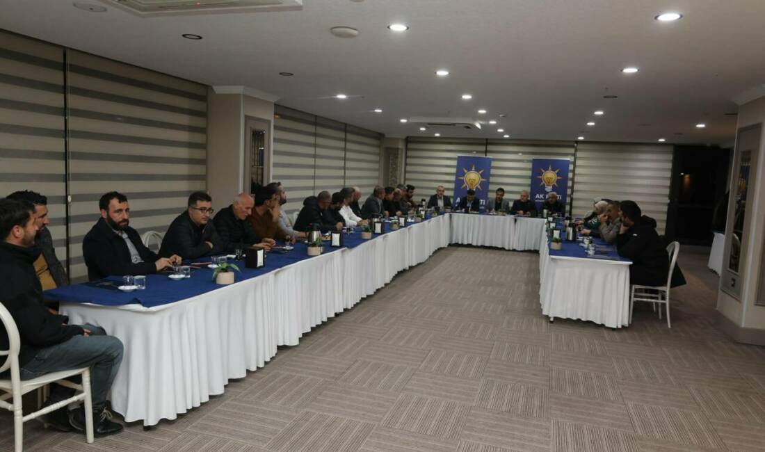 AK Parti Aksaray Haftalık Olağan İl Yönetim Kurulu Toplantısı, İl
