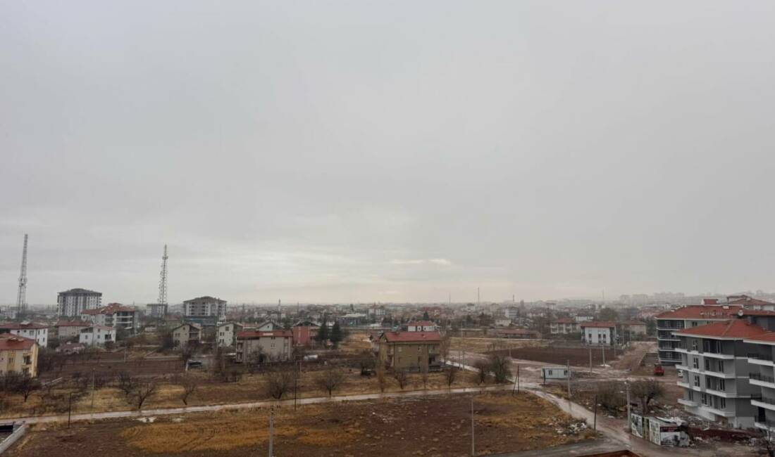 Aksaray hava durumu bugün çok bulutlu ve aralıklı yağmur geçişleriyle