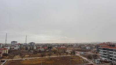 Aksaray ve çevresinde sabah ve gece saatlerinde buzlanma ve don