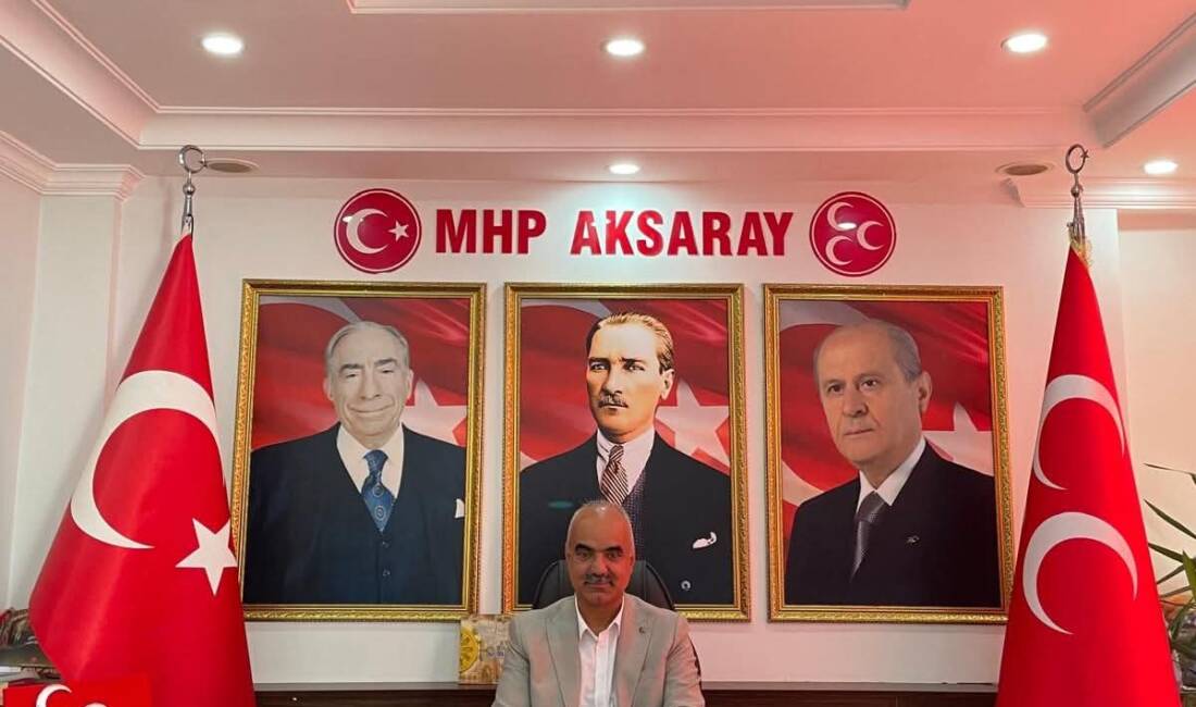 Milliyetçi Hareket Partisi Aksaray İl Başkanı Burhanettin Karataş, 5 Aralık