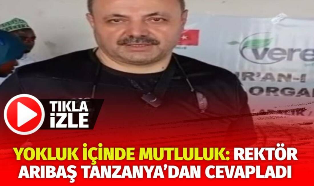 Aksaray Üniversitesi Rektörü Prof. Dr. Alpay Arıbaş, Verenel Derneği ile