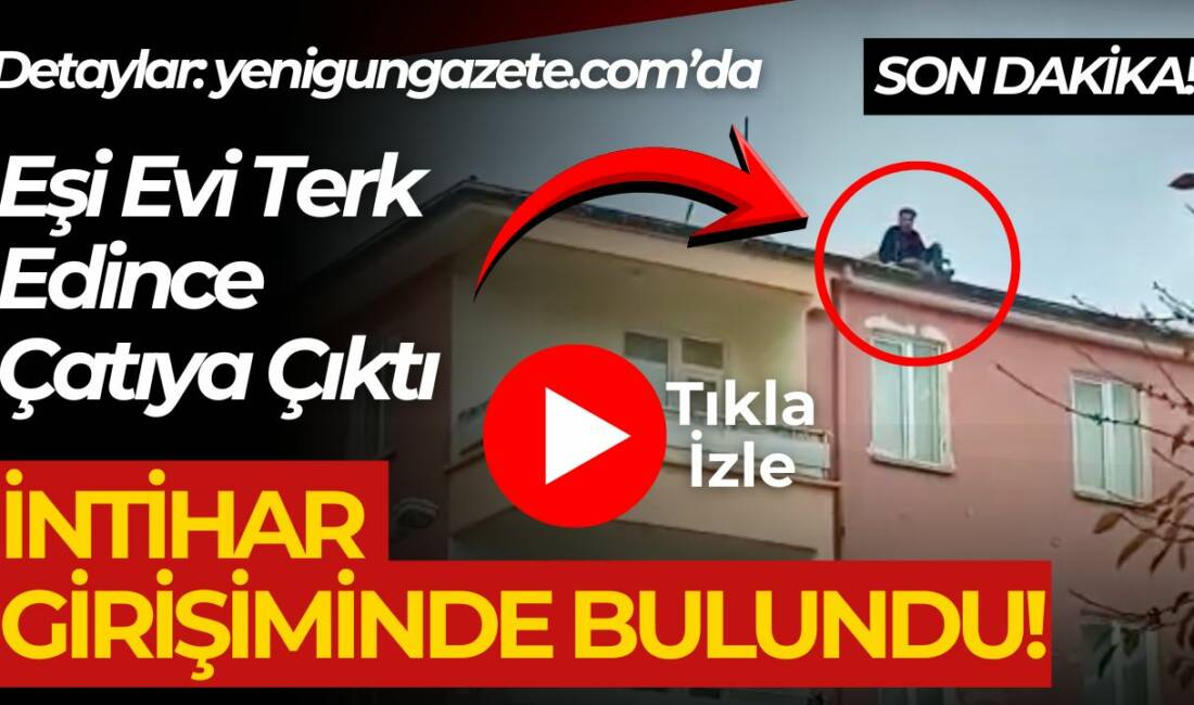 Aksaray Kurtuluş Mahallesi’nde yaşanan intihar girişimi mahallede panik yarattı. Eşinin