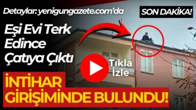 Aksaray Kurtuluş Mahallesi’nde yaşanan intihar girişimi mahallede panik yarattı. Eşinin