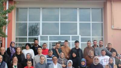 Aksaray’da düzenlenen buluşmada şehit aileleri ve özel çocuklar bir araya