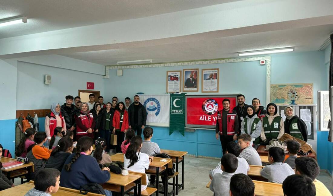 Aksaray Üniversitesi Topluma Hizmet Uygulamaları dersi çerçevesinde Beden Eğitimi ve
