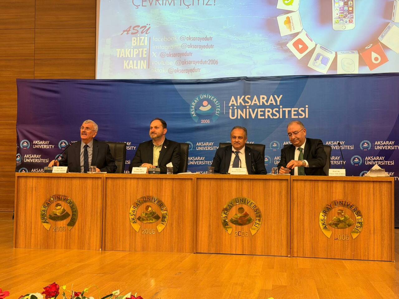 Aksaray Üniversitesi ev sahipliğinde düzenlenen “Bağımlılıklarla Mücadelede Üniversitelerin Katkısı” başlıklı