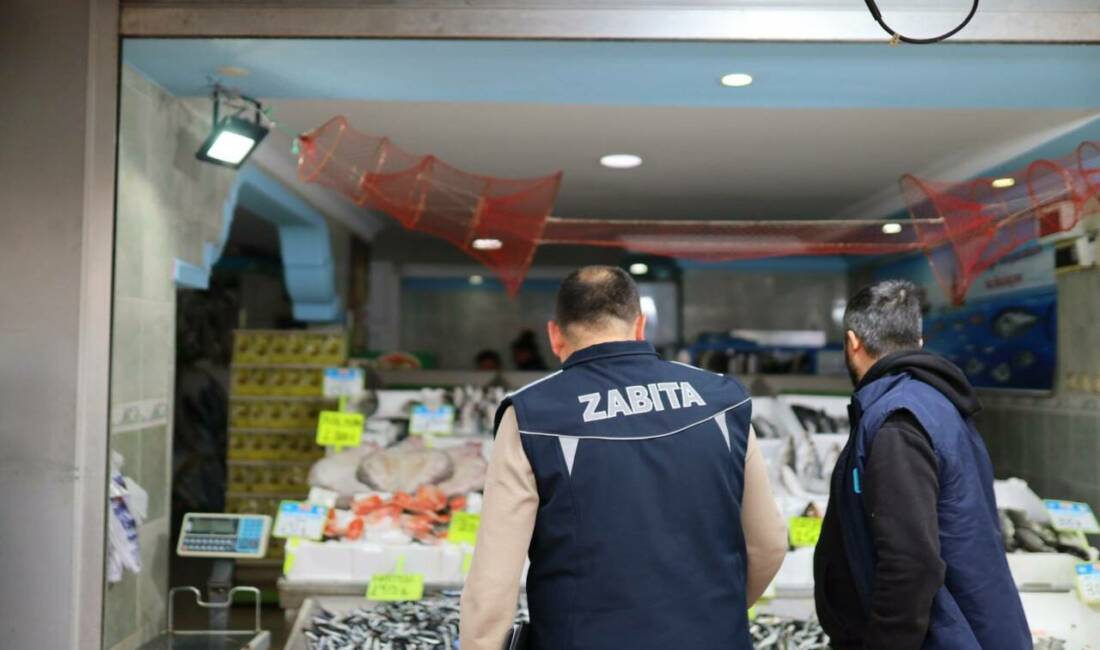 Aksaray Belediyesi Zabıta Müdürlüğü ekipleri, şehir genelinde özellikle balık satışı