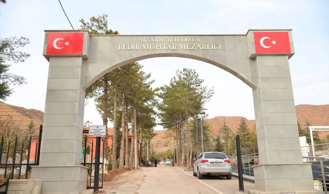 Aksaray Belediyesi, Bedir Muhtar Külliyesi’nde gerçekleştirdiği ağaç dikimi ve koruma