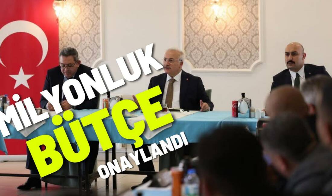 Aksaray İl Özel İdaresi’nin 2026 mali yılı milyonluk bütçesi onaylandı.