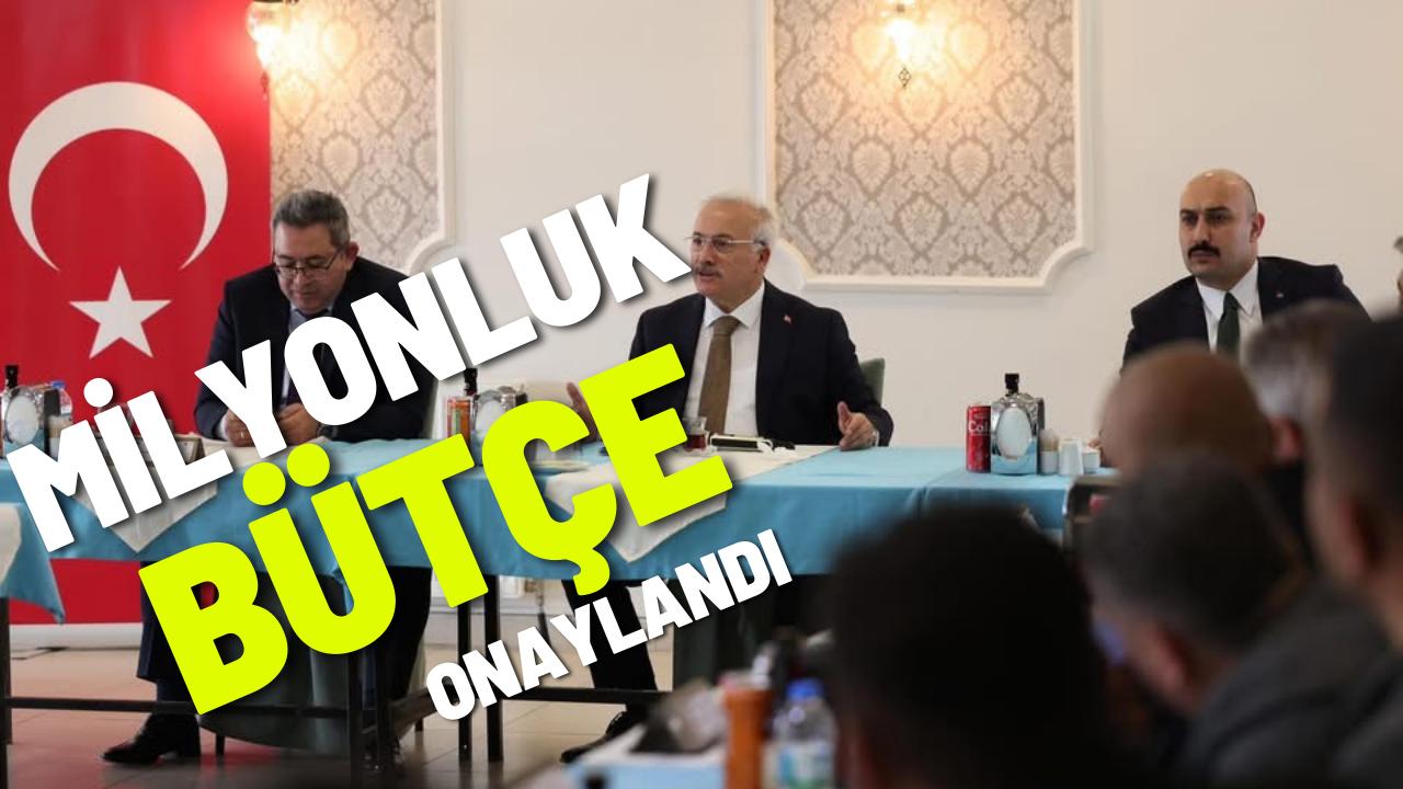Aksaray İl Özel İdaresi’nin 2026 mali yılı milyonluk bütçesi onaylandı.