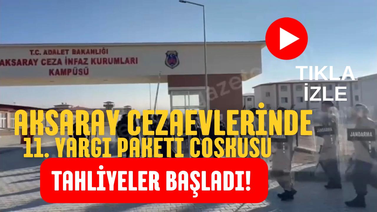 11. Yargı Paketi ile yaklaşık 50 bin mahkum tahliye edilecek,