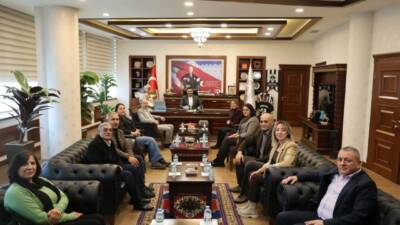CHP Aksaray İl ve Merkez İlçe yöneticileri, sivil toplum kuruluşları