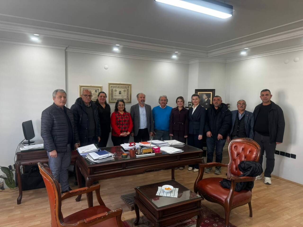 CHP Aksaray Merkez İlçe Başkanlığı tarafından gerçekleştirilen ziyaretlerde, önceki dönem