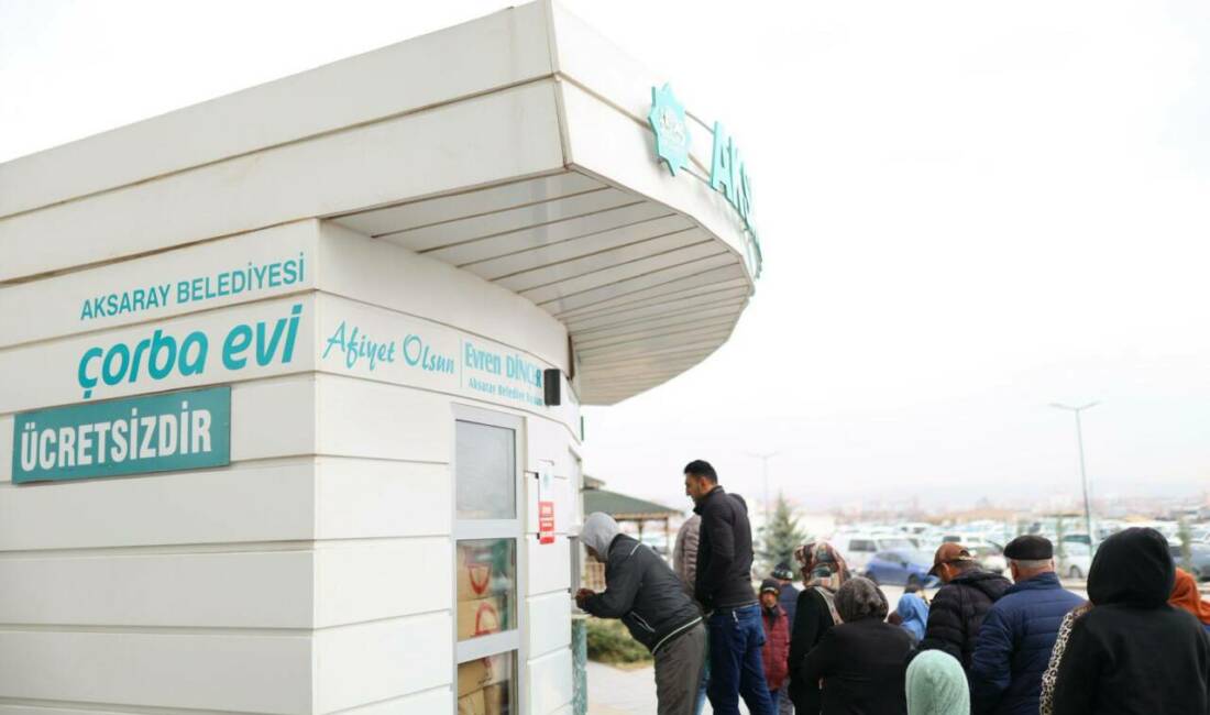 Aksaray Belediyesi, sabah saatlerinde hastaneye aç gitmek zorunda kalan vatandaşlar