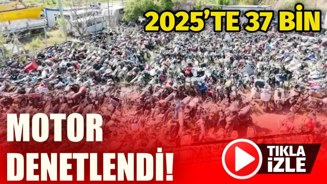 Aksaray’da 2025’te 37 bin motosiklet denetlendi, kurallara uymayan 6 bin