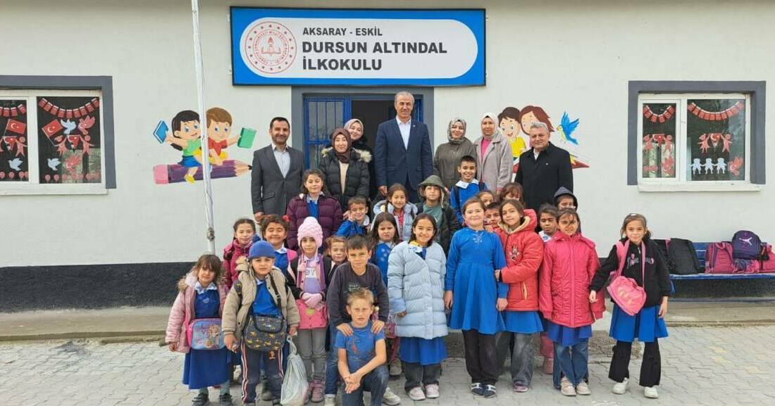 Eğitim-Bir-Sen Aksaray Şube Başkanı Murat Görmez, sendikal saha çalışmaları kapsamında