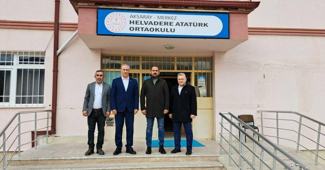 Eğitim-Bir-Sen Aksaray Şube Başkanı Murat Görmez, sendikal çalışmalar kapsamında saha