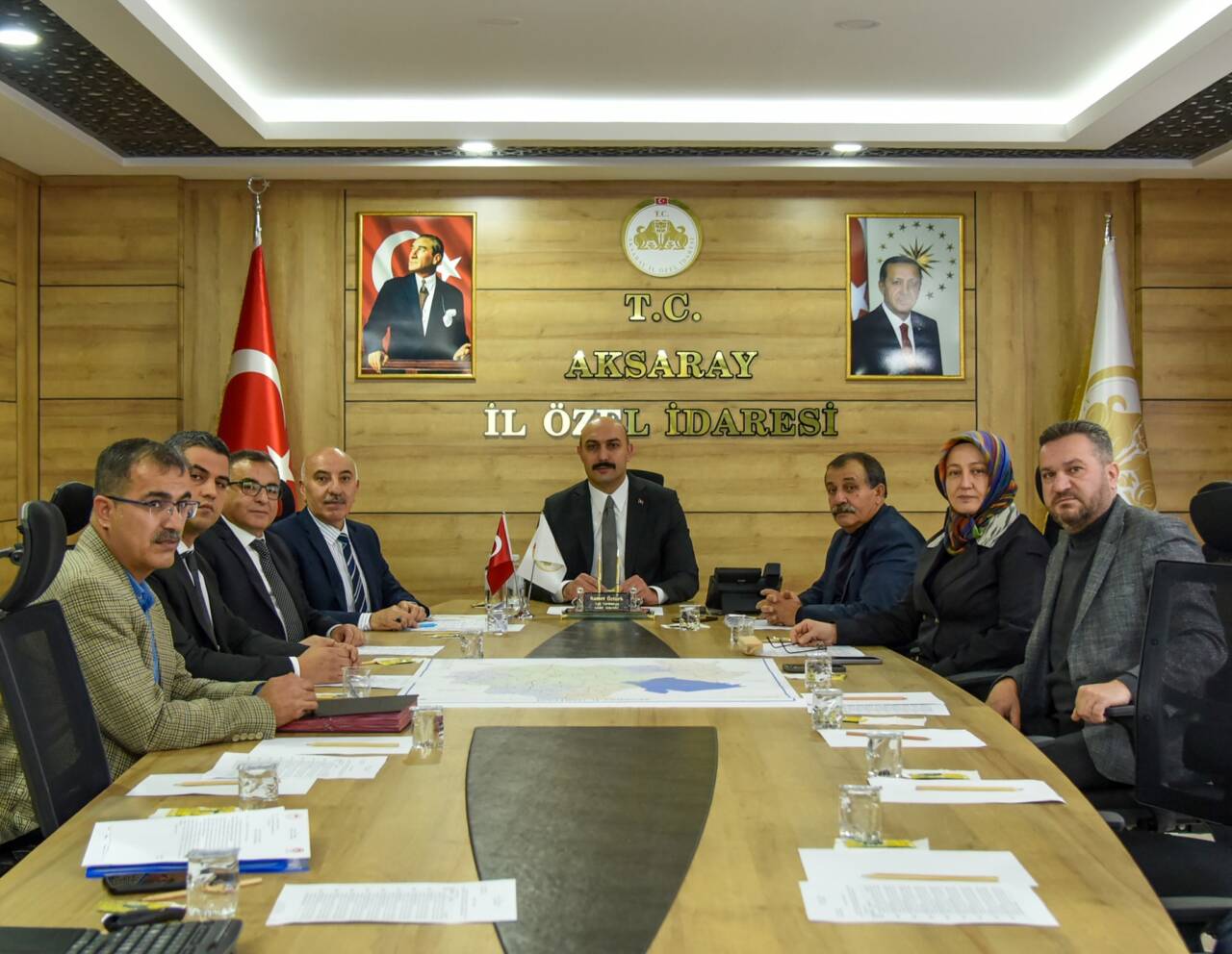Aksaray’da İl Encümen Toplantısı, Vali Yardımcısı ve İl Özel İdaresi