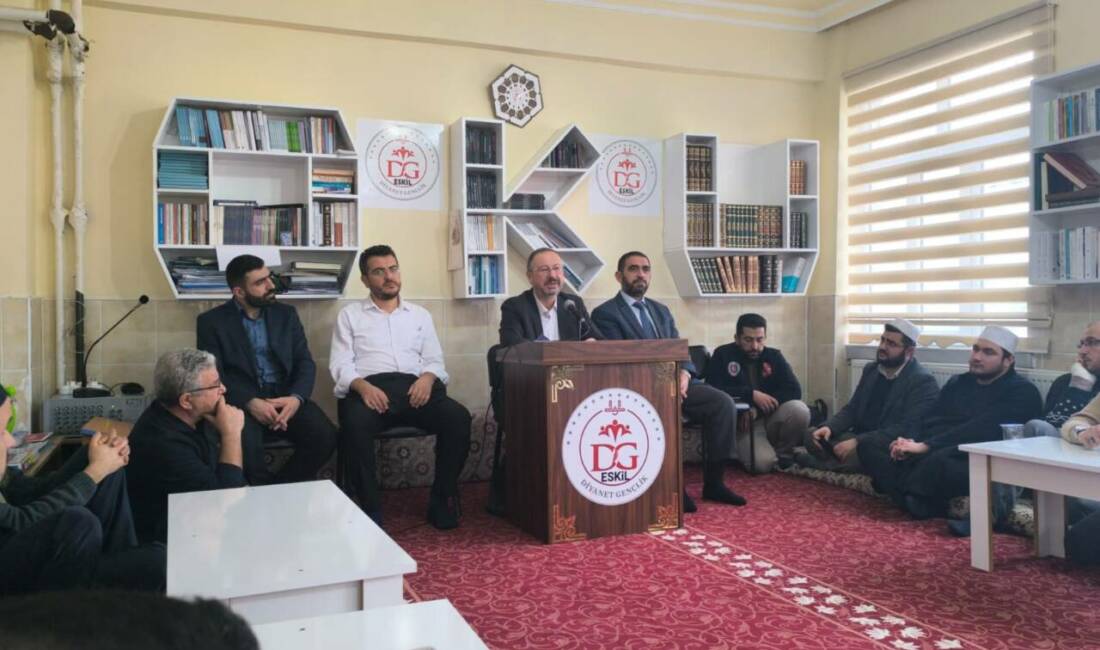 Eskil İlçe Müftüsü Seyit Böğet’in daveti üzerine ilçeye gelen emekli
