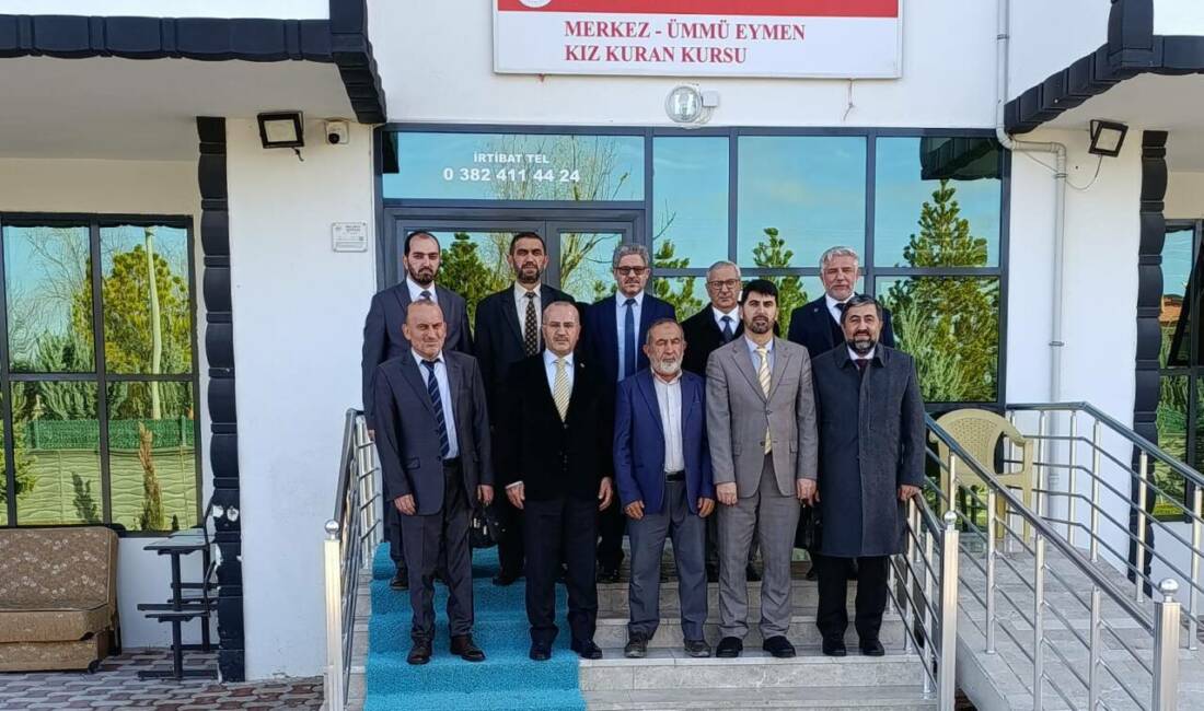 Aylık mutat olarak düzenlenen ilçe müftüleri toplantısı bu ay Eskil’de
