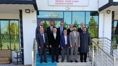 Aylık mutat olarak düzenlenen ilçe müftüleri toplantısı bu ay Eskil’de