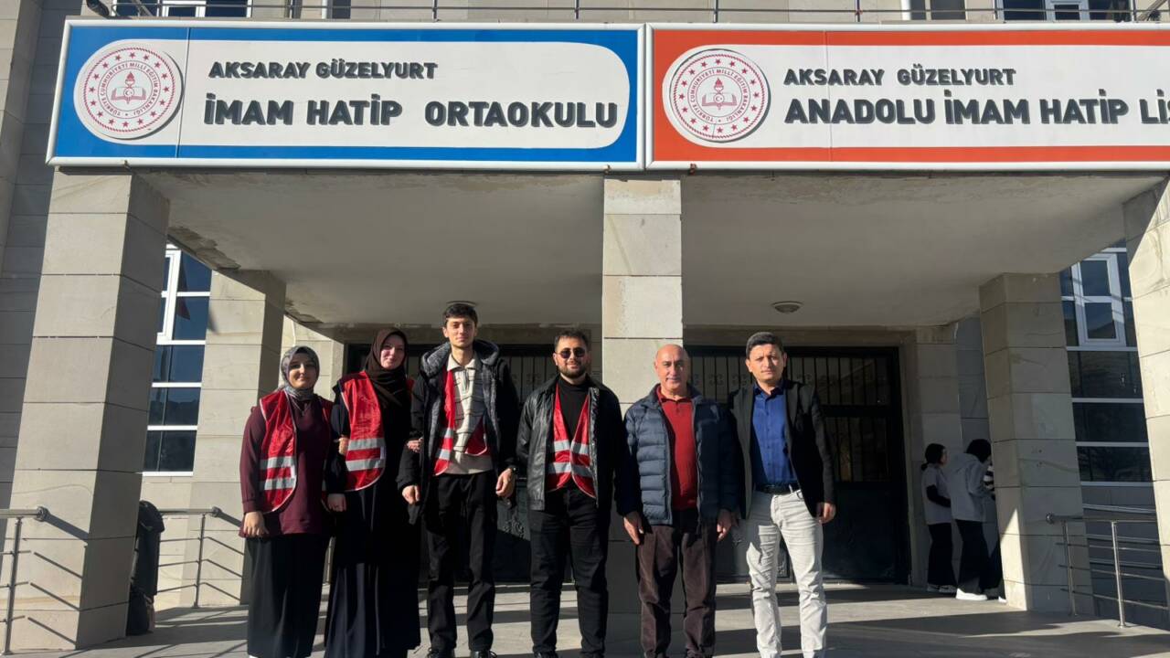Önder İl Başkanlığı, Güzelyurt ve Gülağaç’taki İmam Hatip öğrencileriyle bir