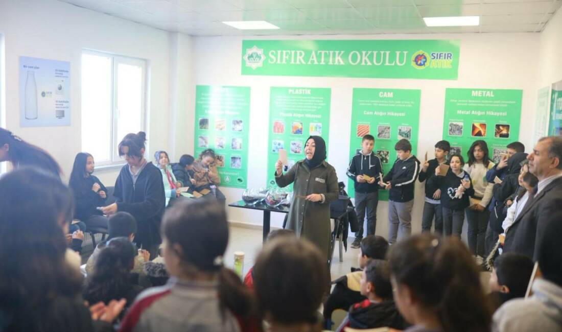 Aksaray Belediyesi, çevre duyarlılığı yüksek bir nesil yetiştirme hedefi kapsamında