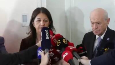 Ankara’daki Bahçeli ziyareti gündem yarattı. DEM Parti, Bahçeli ziyareti sonrası