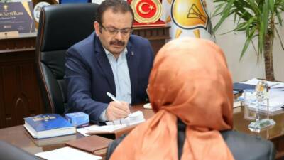AK Parti Aksaray İl Başkanlığı, “Halk Buluşmaları” programı kapsamında vatandaşlarla