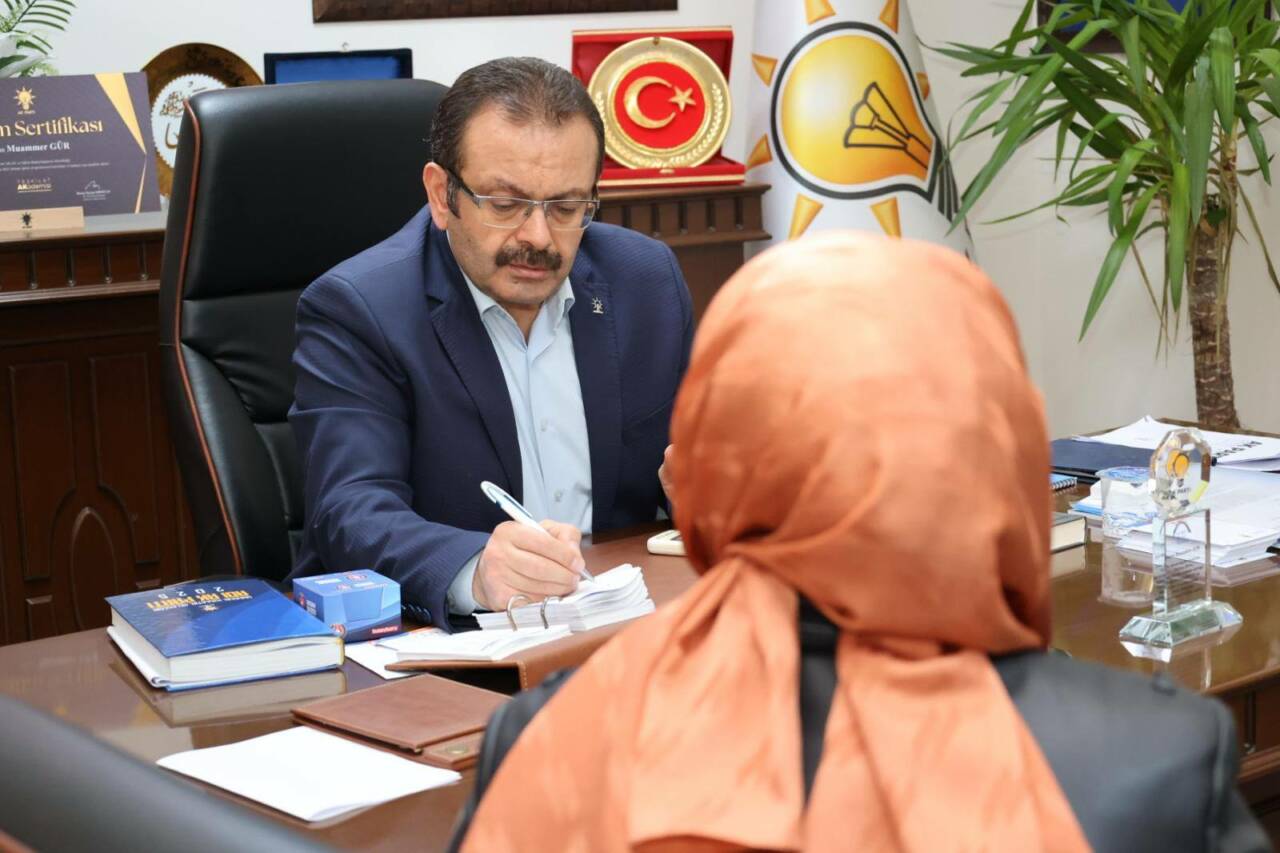AK Parti Aksaray İl Başkanlığı, “Halk Buluşmaları” programı kapsamında vatandaşlarla