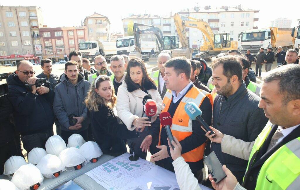 Aksaray Belediye Başkanı Dr. Evren Dinçer tarafından Hamidiye Mahallesi Kentsel