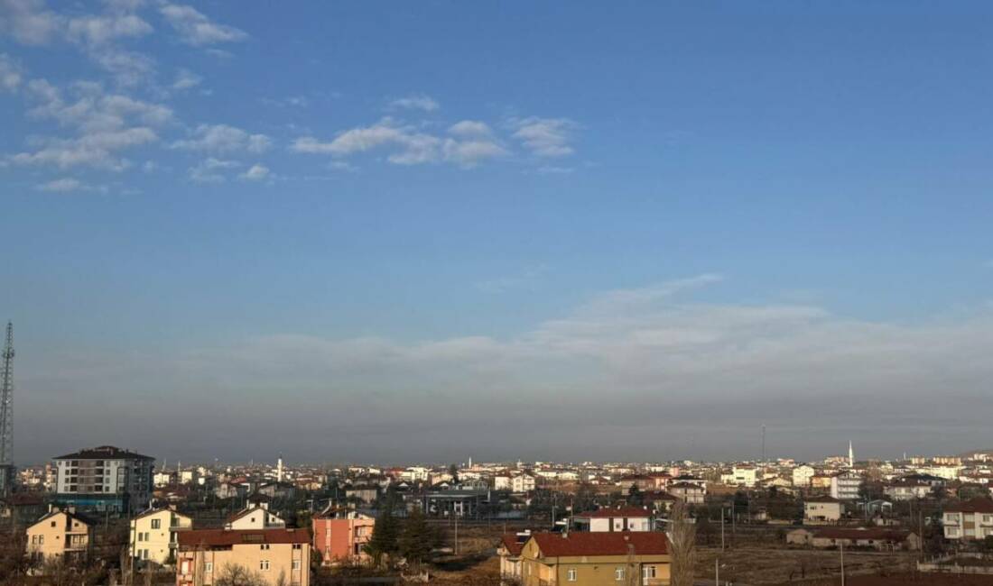 Meteoroloji, Aksaray ve çevresinde öğle saatlerinden itibaren aralıklı yağış uyarısı
